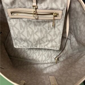 Michael Kors Beige Tote Bag